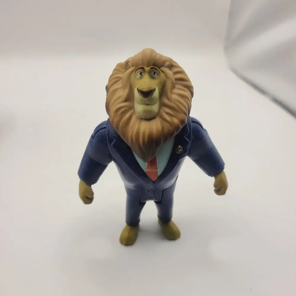 Disney Store ZOOTOPIA Movie Figure lot of  5 Pcs Cake Topper